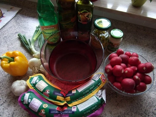 Lyonersalat mit Paprika,Radieschen, Lauchzwiebeln Dieter´s Art - Rezept - Bild Nr. 5