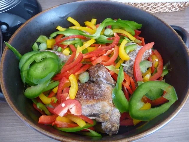 Resteverwertung : Spaghetti mit Gemüsehähnchen - Rezept - Bild Nr. 2