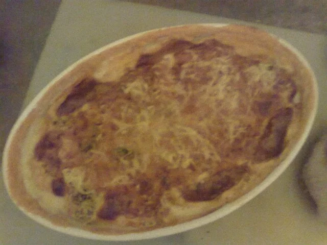 Parmesankotelett mit saurer Sahne - Rezept