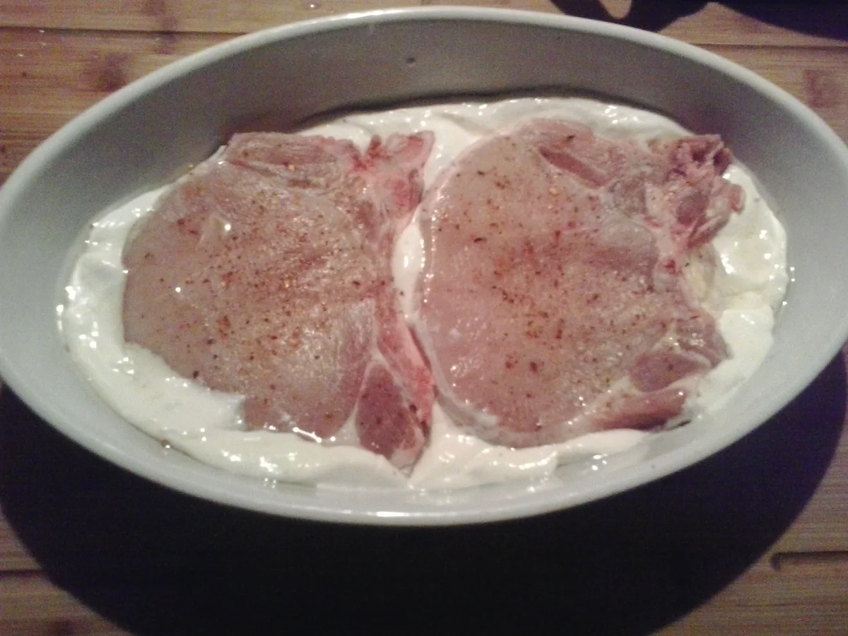 Parmesankotelett mit saurer Sahne - Rezept - Bild Nr. 6639