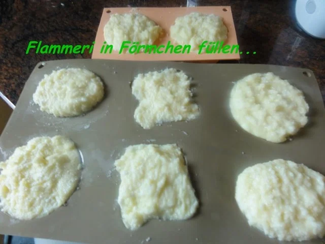 Dessert:   VANILLEGRIEß - FLAMMERI - Rezept - Bild Nr. 5