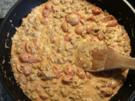 Hackfleisch-Nudel-Pfanne mit Frischkäse und Tomaten - Rezept