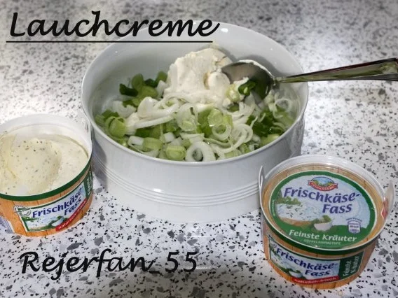 Lauchcreme aus Frischkäse - Rezept - Bild Nr. 2