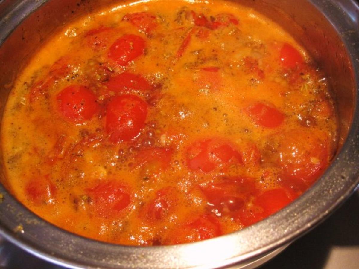 Suppe aus Rucola und Tomaten ... - Rezept - Bild Nr. 4