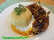 Geflügel:   HÄHNCHENUNTERSCHENKEL - Rezept