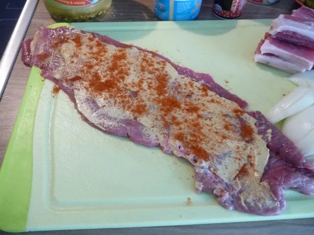 Rind : Rouladen mit Kohlrabigemüse und Salzkartoffeln - Rezept - Bild Nr. 5