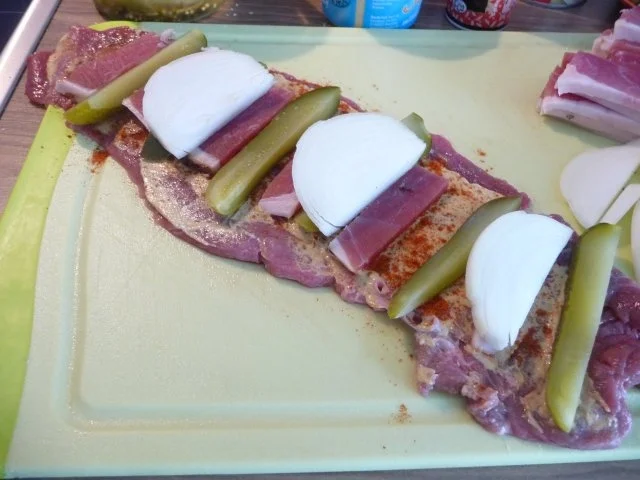 Rind : Rouladen mit Kohlrabigemüse und Salzkartoffeln - Rezept - Bild Nr. 6