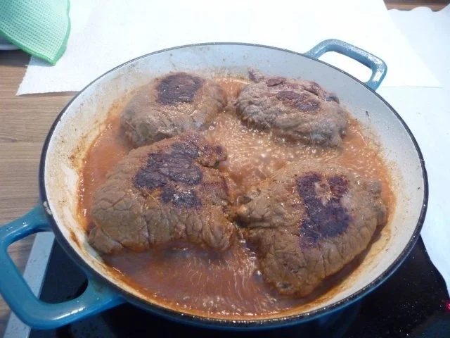 Rind : Rouladen mit Kohlrabigemüse und Salzkartoffeln - Rezept - Bild Nr. 13