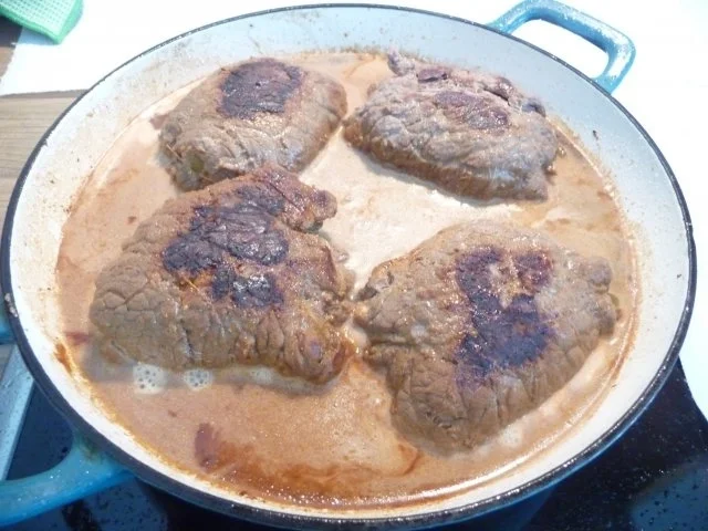 Rind : Rouladen mit Kohlrabigemüse und Salzkartoffeln - Rezept - Bild Nr. 14