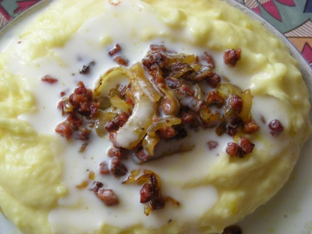 Kartoffelstampf mit kalter Buttermilch - Rezept - kochbar.de