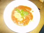 Rezept: schnelle Tomatensoße mit Penne schnelle Tomatensoße mit Penne - Rezept