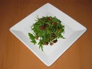 Auberginensalat mit Rucola - Rezept