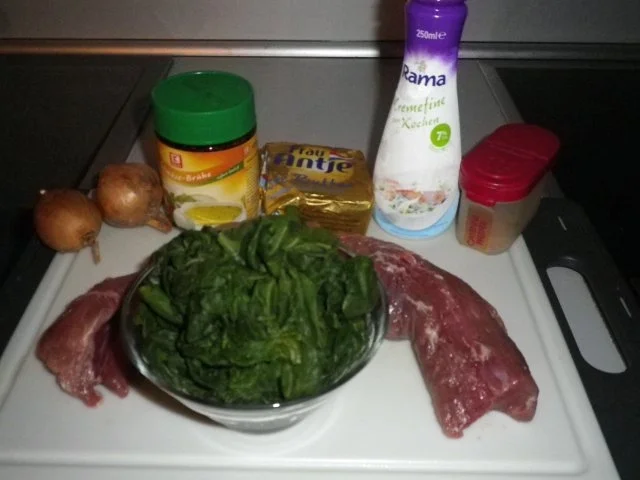 Lendenmedallions auf Blattspinat - Rezept - Bild Nr. 3