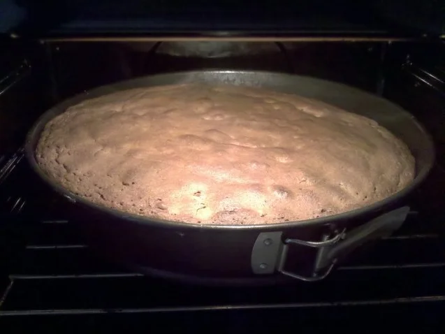 Rezept: Kuchen: Nougat-Maronen-Kuchen! Bild Nr. 4 Kuchen: Nougat-Maronen-Kuchen! - Rezept - Bild Nr. 4