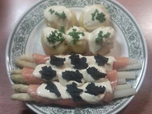 Spargel mit Lachs á la Dieter - Rezept - Bild Nr. 10