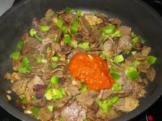 Rezept: Leicht verschärftes Gyros-Reis-Pfännchen Bild Nr. 4 Leicht verschärftes Gyros-Reis-Pfännchen - Rezept - Bild Nr. 4