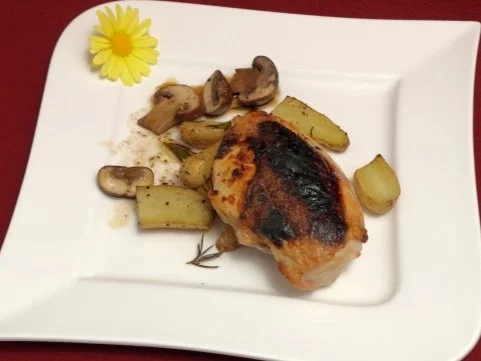 Hühnerbrust mit Tapenade-Füllung - Rezept