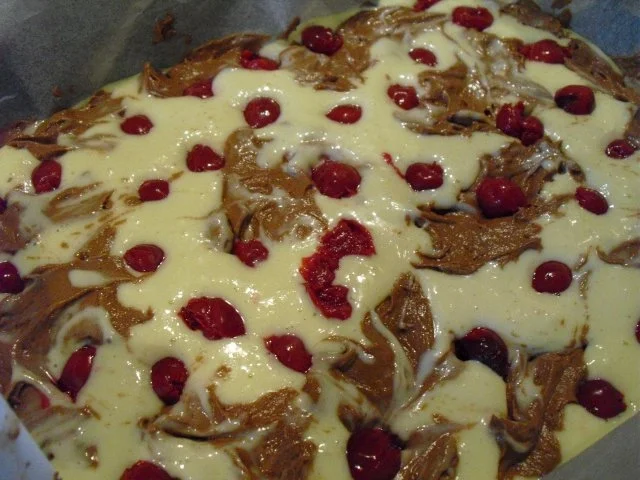 Kirsch-Käsekuchen-Brownies - Rezept - Bild Nr. 7