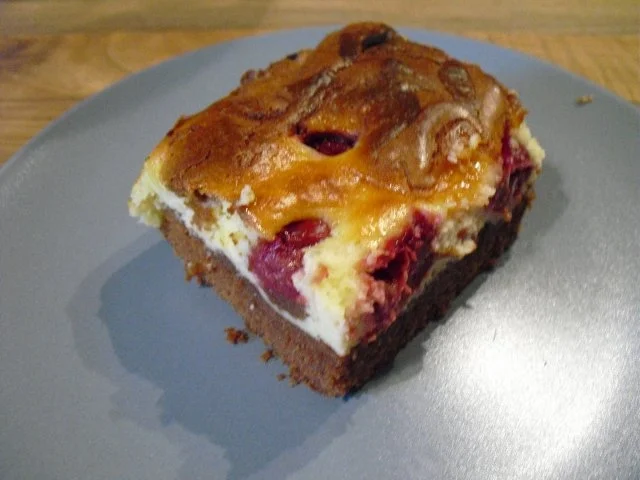 Kirsch-Käsekuchen-Brownies - Rezept - Bild Nr. 9