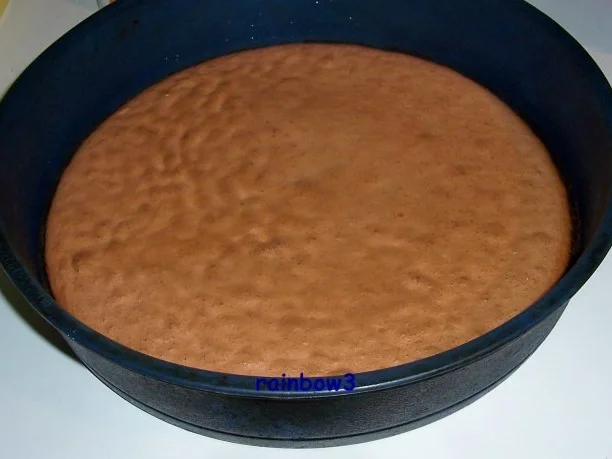 Rezept: Backen: Dreifarbige Geburtstags-Buttercreme-Torte Bild Nr. 5 Backen: Dreifarbige Geburtstags-Buttercreme-Torte - Rezept - Bild Nr. 5