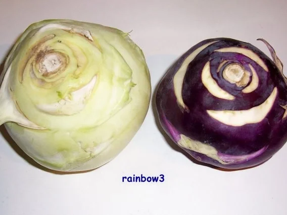 Kochen: Gebratene Würstchen mit Sahne-Kohlrabi-Gemüse - Rezept - Bild Nr. 2