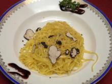 Taglierini in Trüffel-Soße - Rezept