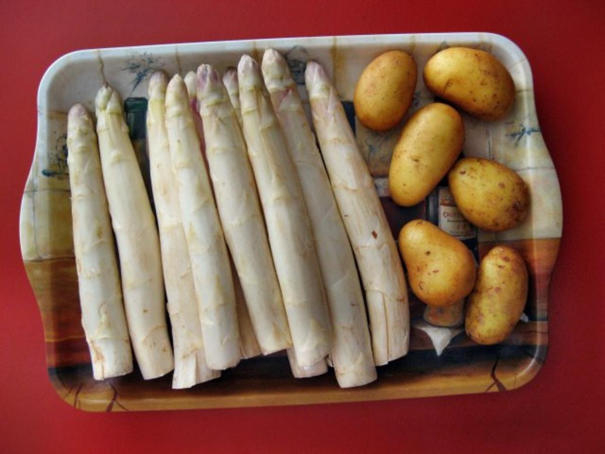 Spargelspitzen und Frühkartoffeln mediterran geschmort - Rezept - Bild Nr. 2
