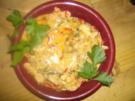 Paprikageschnetzeltes mit Tomatenreis - Rezept