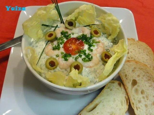 Shrimps Joghurt Kaltschale - Rezept - Bild Nr. 2