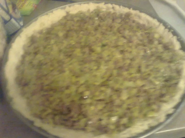 Lauch-Schinken-Quiche - Rezept - Bild Nr. 4