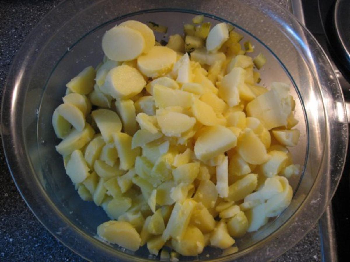 Kartoffelsalat aus Pellkartoffeln, die Rheinische-Monika-Art... - Rezept - Bild Nr. 5