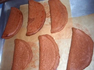 Schoko-Biskuitomletts mit Himbeerquarkcreme - Rezept - Bild Nr. 2