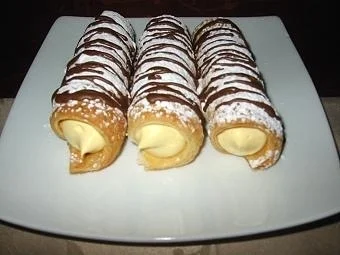 Schillerlocken mit Bananencreme - Rezept