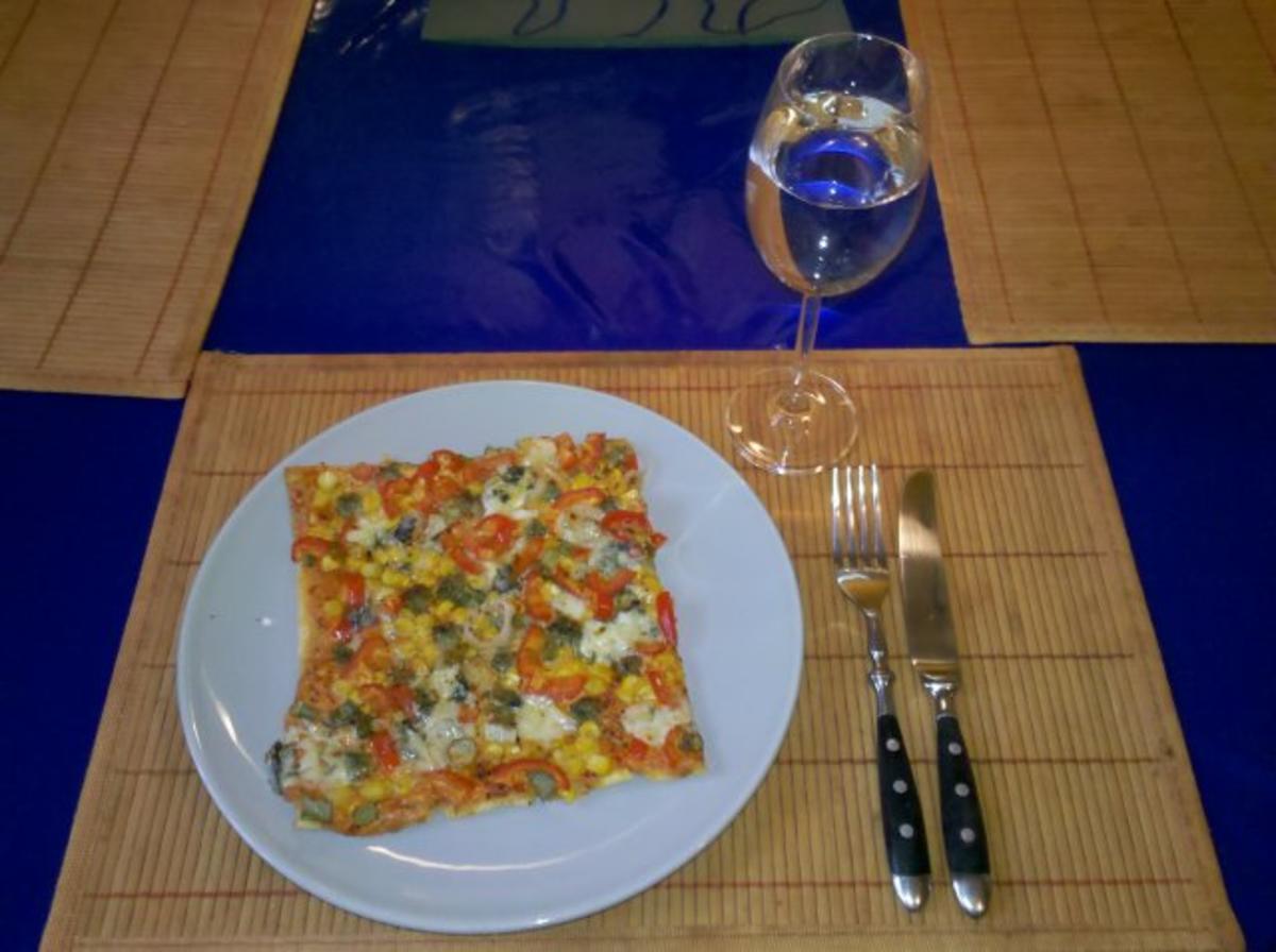 Fisch: Pikanter Flammkuchen mit Herzmuscheln! - Rezept