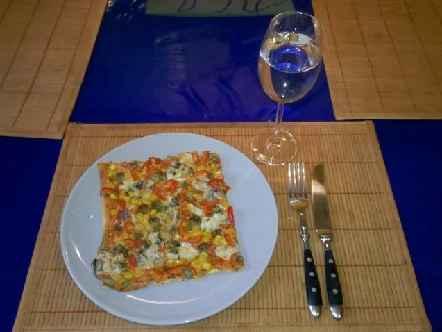 Fisch: Pikanter Flammkuchen mit Herzmuscheln! - Rezept