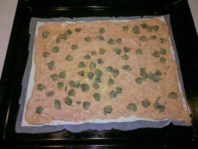 Fisch: Pikanter Flammkuchen mit Herzmuscheln! - Rezept - Bild Nr. 5