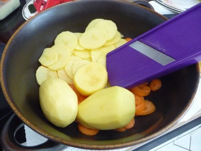 Fisch : Kabeljau auf Gemüsegratin - Rezept - Bild Nr. 2