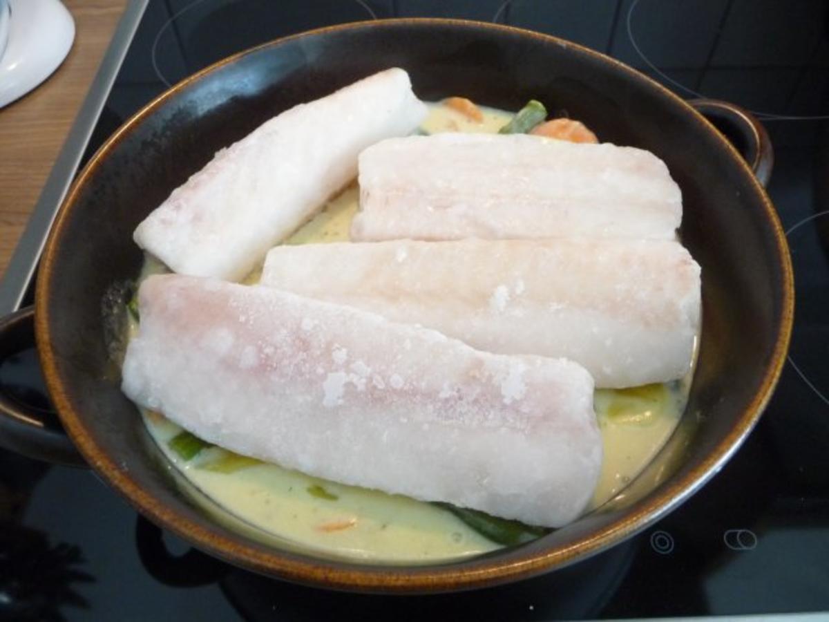 Fisch : Kabeljau auf Gemüsegratin - Rezept - Bild Nr. 6