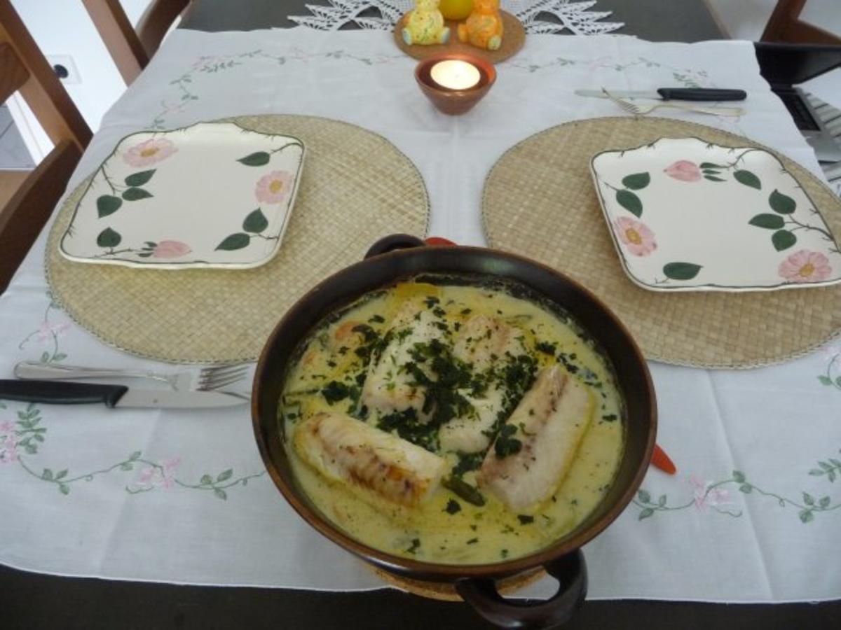 Fisch : Kabeljau auf Gemüsegratin - Rezept - Bild Nr. 8