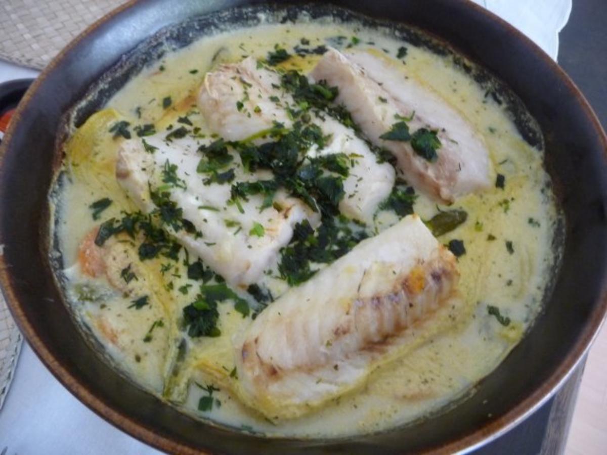 Fisch : Kabeljau auf Gemüsegratin - Rezept - Bild Nr. 9