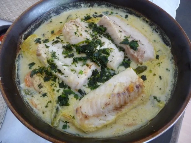 Fisch : Kabeljau auf Gemüsegratin - Rezept - Bild Nr. 9