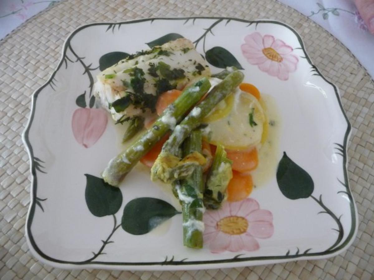 Fisch : Kabeljau auf Gemüsegratin - Rezept - Bild Nr. 10