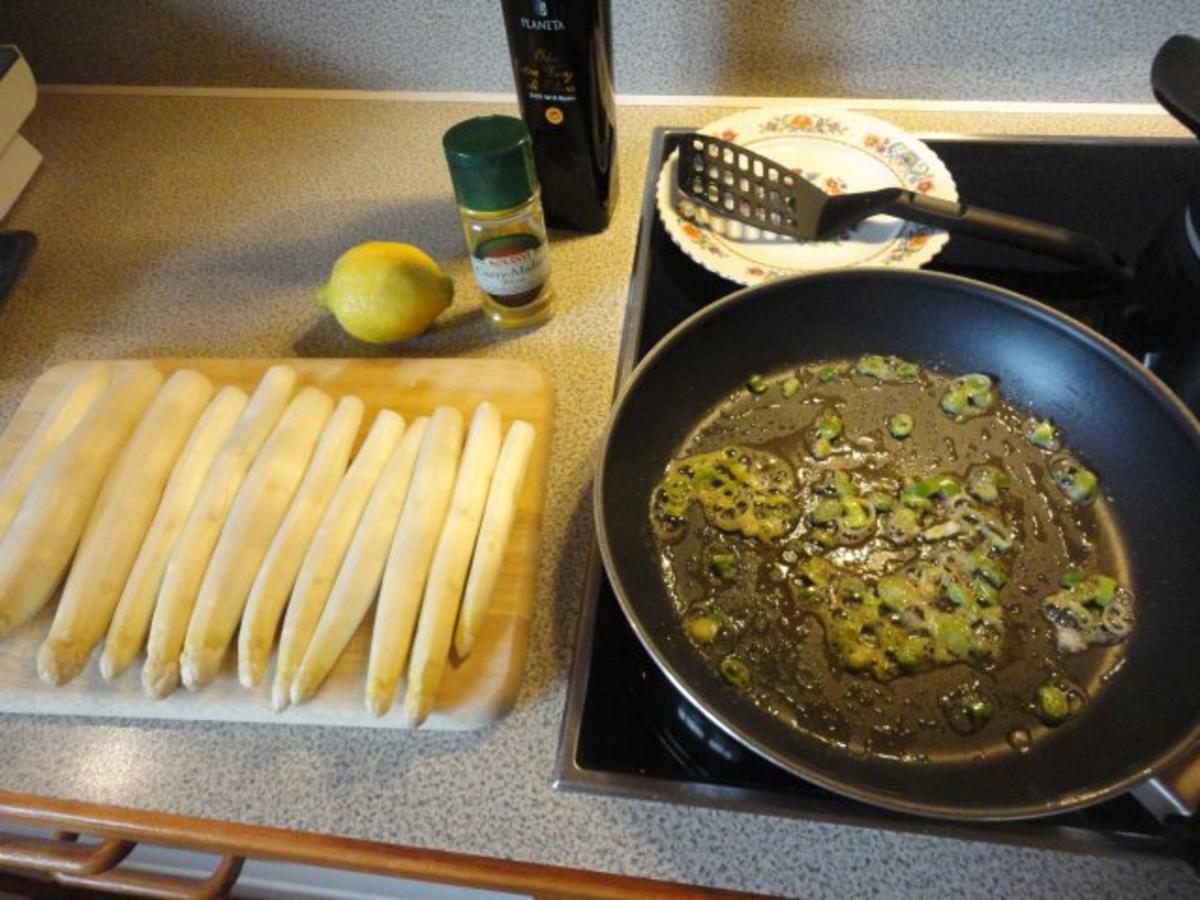 Curry-Spargel mit Emmerreis-Risotto - Rezept - Bild Nr. 4