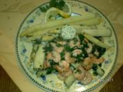 Garnelen-Spargelpfanne - Rezept