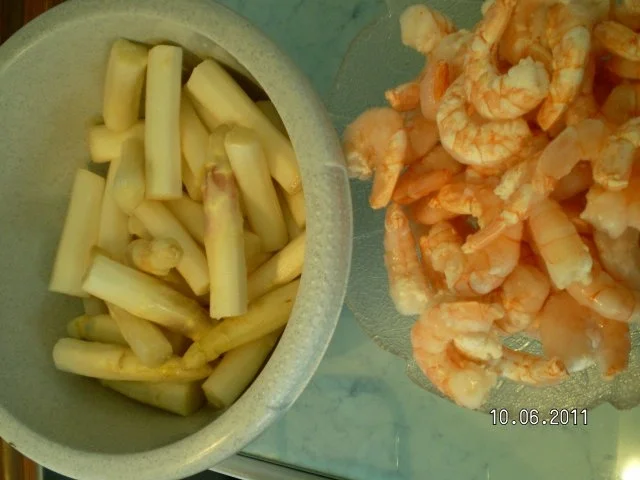 Garnelen-Spargelpfanne - Rezept - Bild Nr. 2