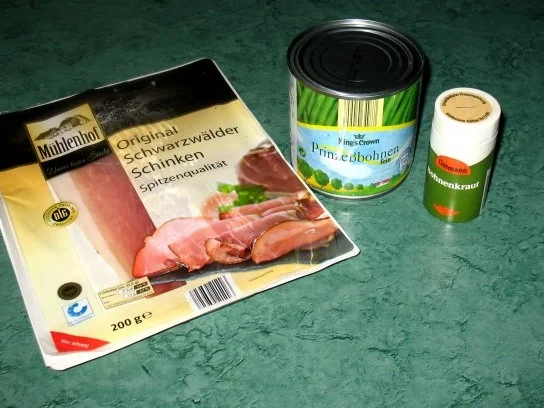 Fleisch/Rind - Köfte an Zitronenrahm mit Bohnen im Schinkenmantel - Rezept - Bild Nr. 6