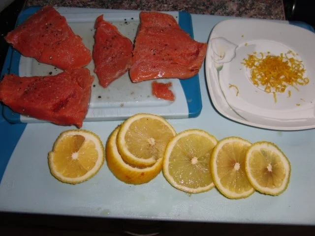 Fisch : Lachsfilet auf  Couscous mit Spargel und Karotten in Curry - Rezept - Bild Nr. 6