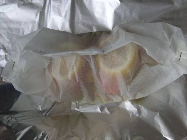 Fisch : Lachsfilet auf  Couscous mit Spargel und Karotten in Curry - Rezept - Bild Nr. 9