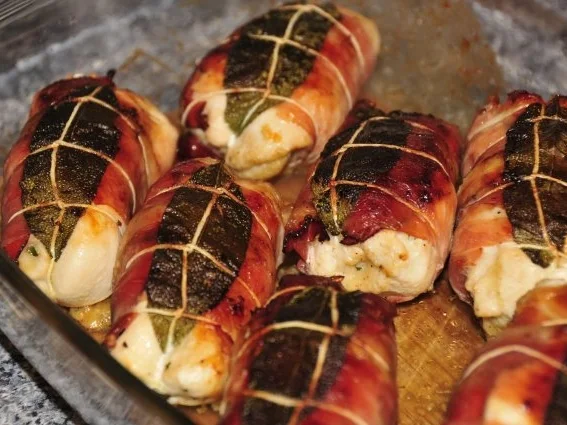 Rezept: Fagottini di Pollo Bild Nr. 5 Fagottini di Pollo - Rezept - Bild Nr. 5