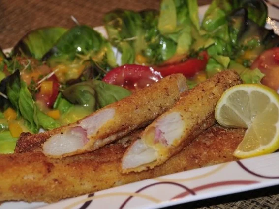 Spargel Cordon bleu - Rezept